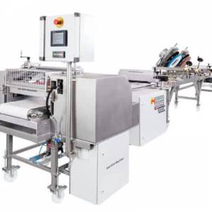 Dosing roller machine Typ DDWO with Distributor unit Type VE400